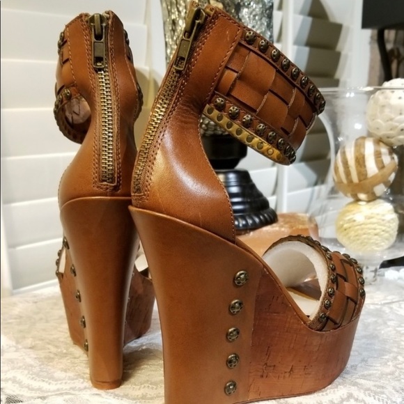 Eric Rutberg | Shoes | Nib Eric Rutberg Transparent Leather Wedges ...